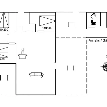 Дом отдыха Herwarth - 400m From The Sea By Interhome Себю